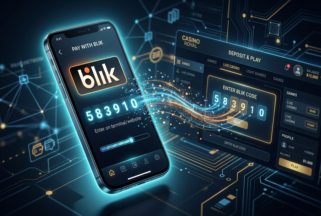 Mobilna płatność BLIK w kasynie online 2026